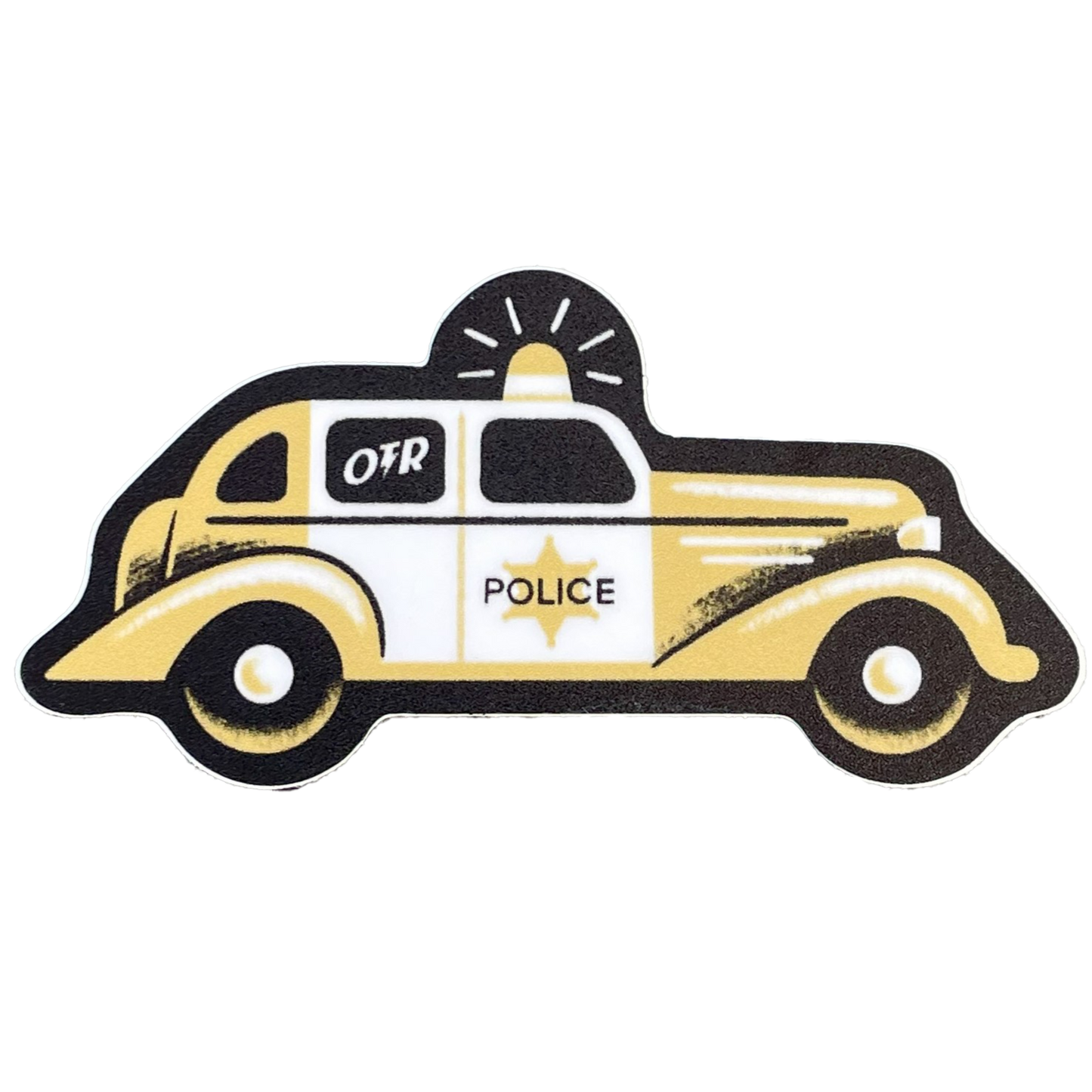 Police Car Sticker