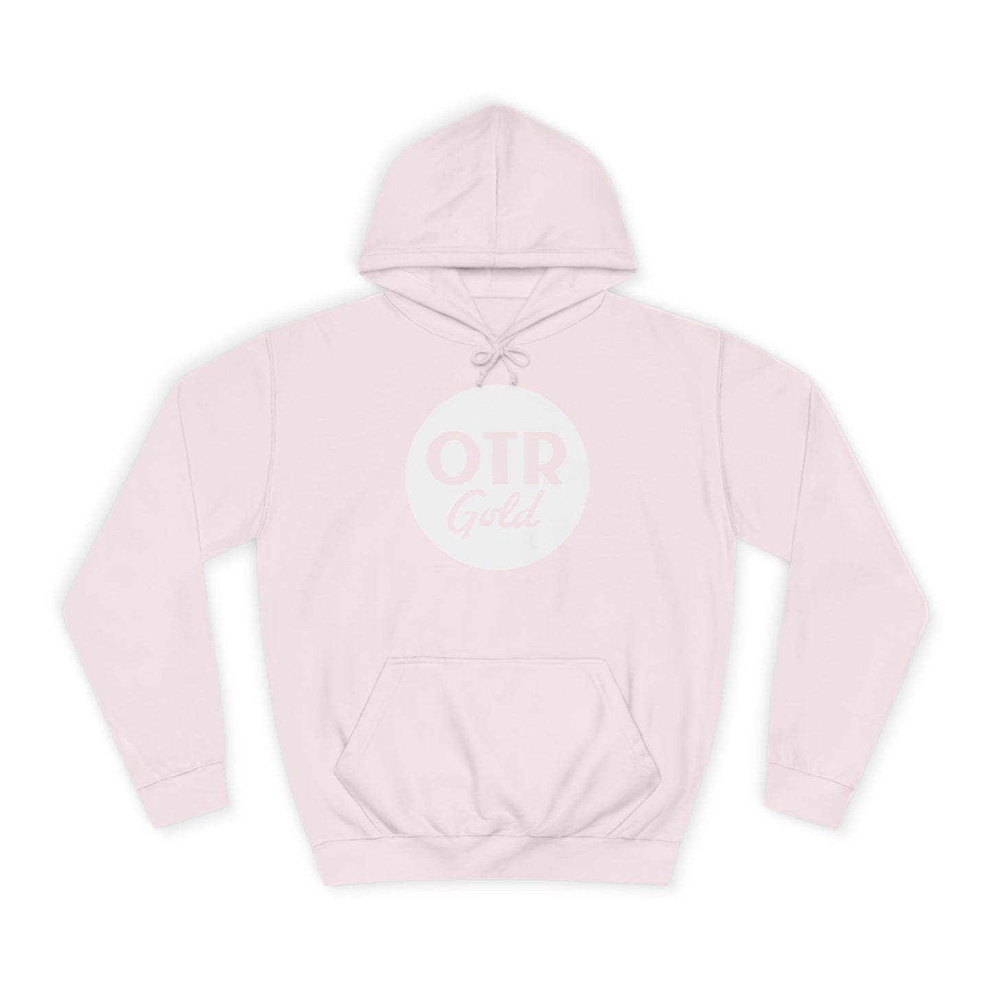 OTR Gold Hoodie (White Logo)