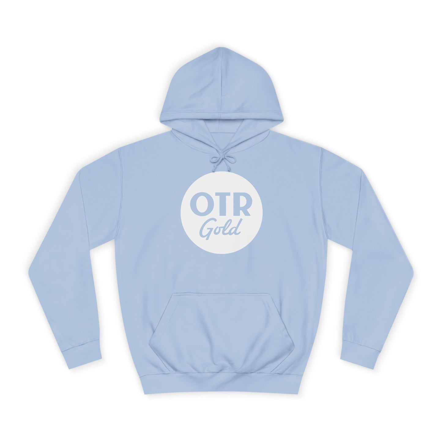 OTR Gold Hoodie (White Logo)