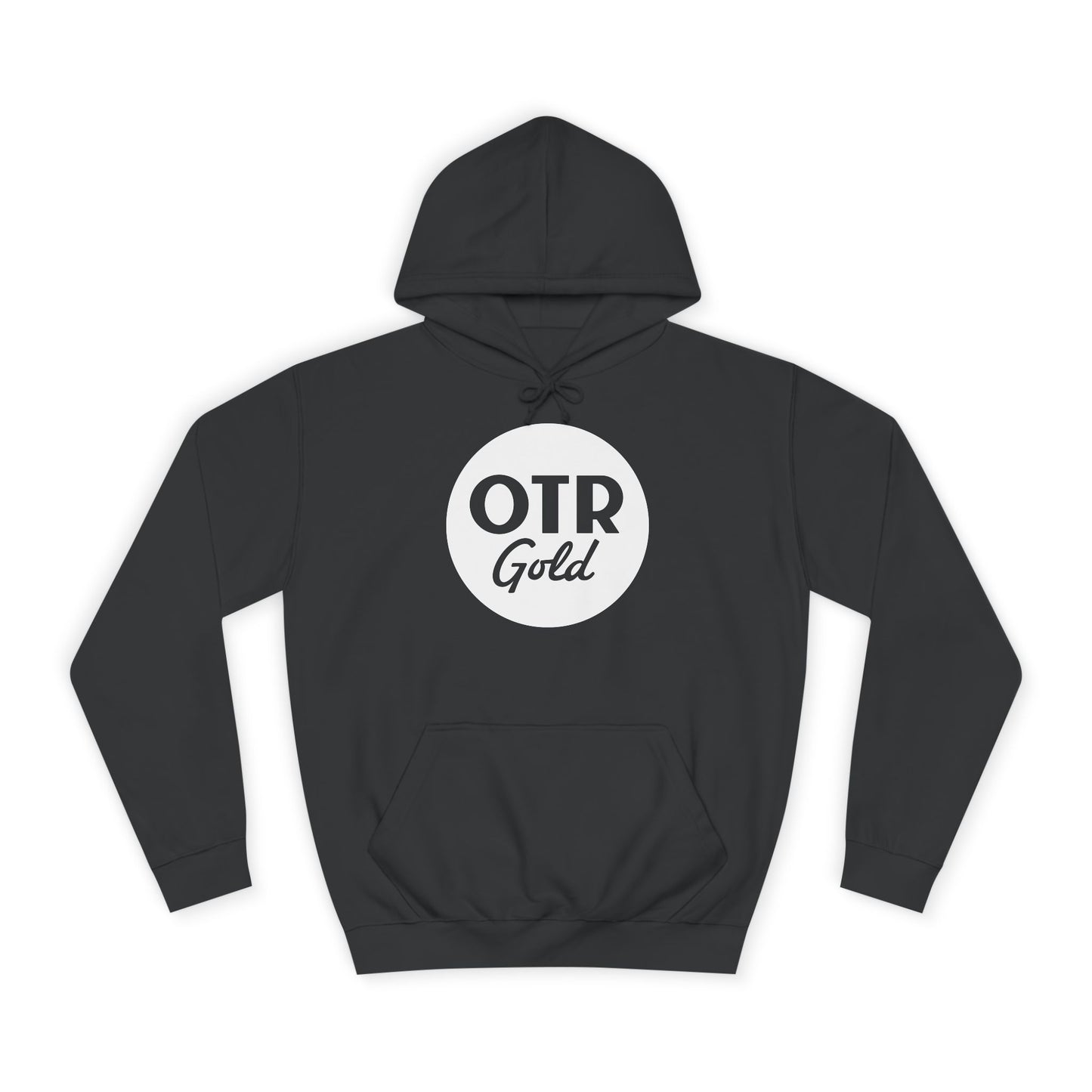 OTR Gold Hoodie (White Logo)