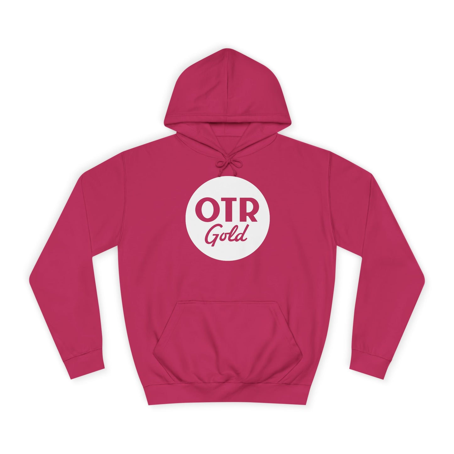 OTR Gold Hoodie (White Logo)