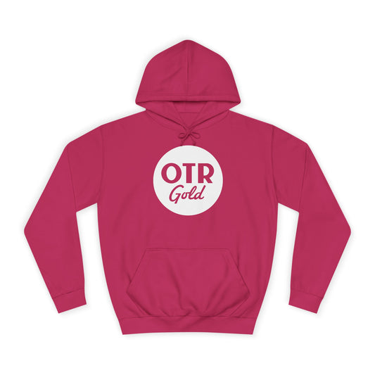 OTR Gold Hoodie (White Logo)