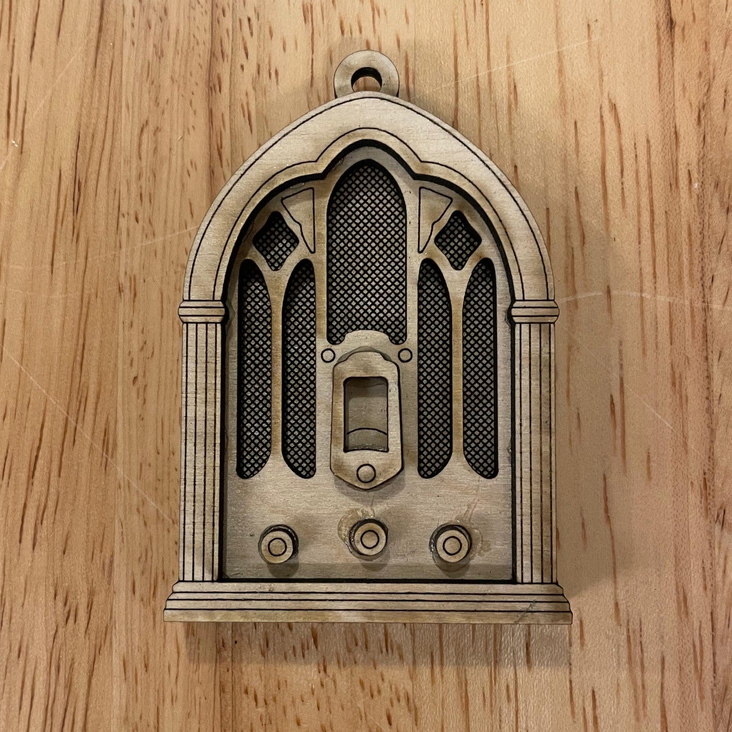 Cathedral Radio Christmas Ornament