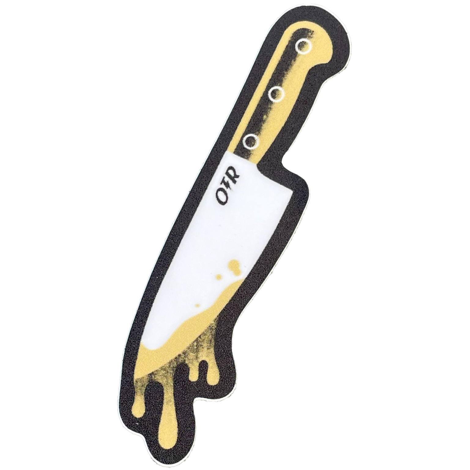 Knife Sticker – OTR Gold