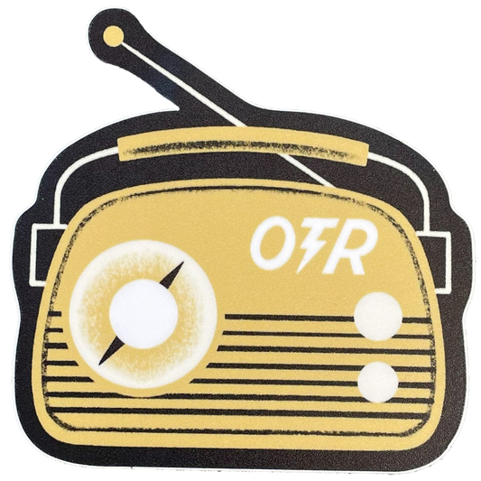 Vintage Radio Sticker